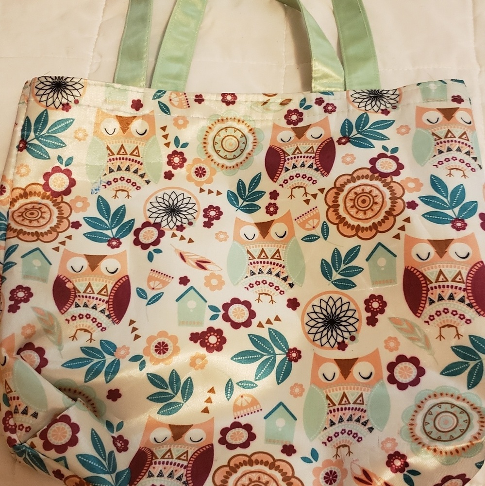 A medium size owl bag